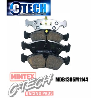 MINTEX C-Tech ผ้าเบรคเกรด Hi Performance ซี่รีย์ M1144 คู่หน้า โอเปิล OPEL Astra 16v, Calibra 2.0i Vectra A ปี 1992