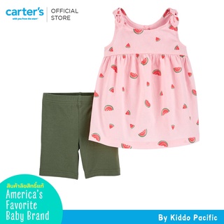 CarterS Sleeveless+Pants 2Pc Pink-Watermel L8 คาร์เตอร์เสื้อผ้าชุดเซท 2 ชิ้น
