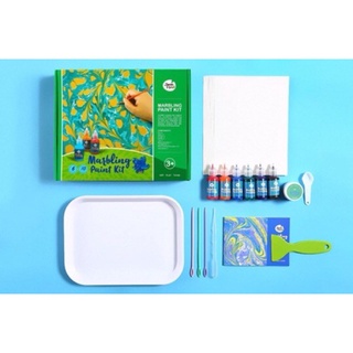 ชุดเซ็ตศิลปะวาดลวดลายบนผิวน้ำ Marbling Paint Kit