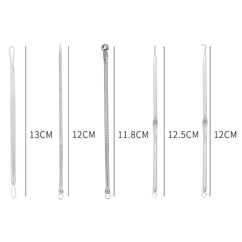 อุปกรณ์กำจัดสิว-ที่กดสิว-ที่เจาะบีบสิว-คีมดึงหัวสิว-ไม้กดสิว-อุปกรณ์กำจัดสิว-อุปกรณ์เครื่องมือสแตนเลสสำหรับกำจัดสิว