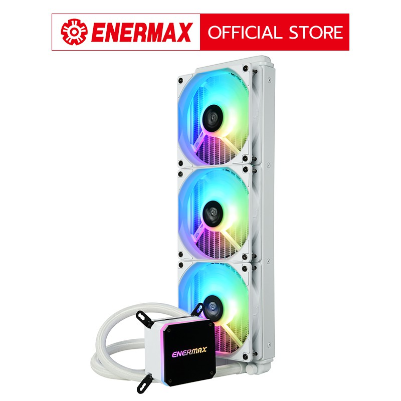 enermax-official-store-enermax-liqmax-iii-360mm-argb-white-ฟรีขา-lga1700-cpu-liquid-cooler-ชุดน้ำความร้อนซีพียู