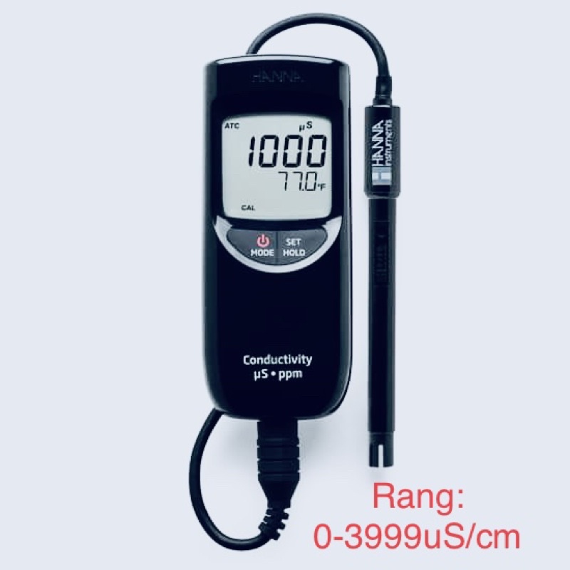 Conductivity Meter_Hanna Instruments HI99300 | Shopee Thailand