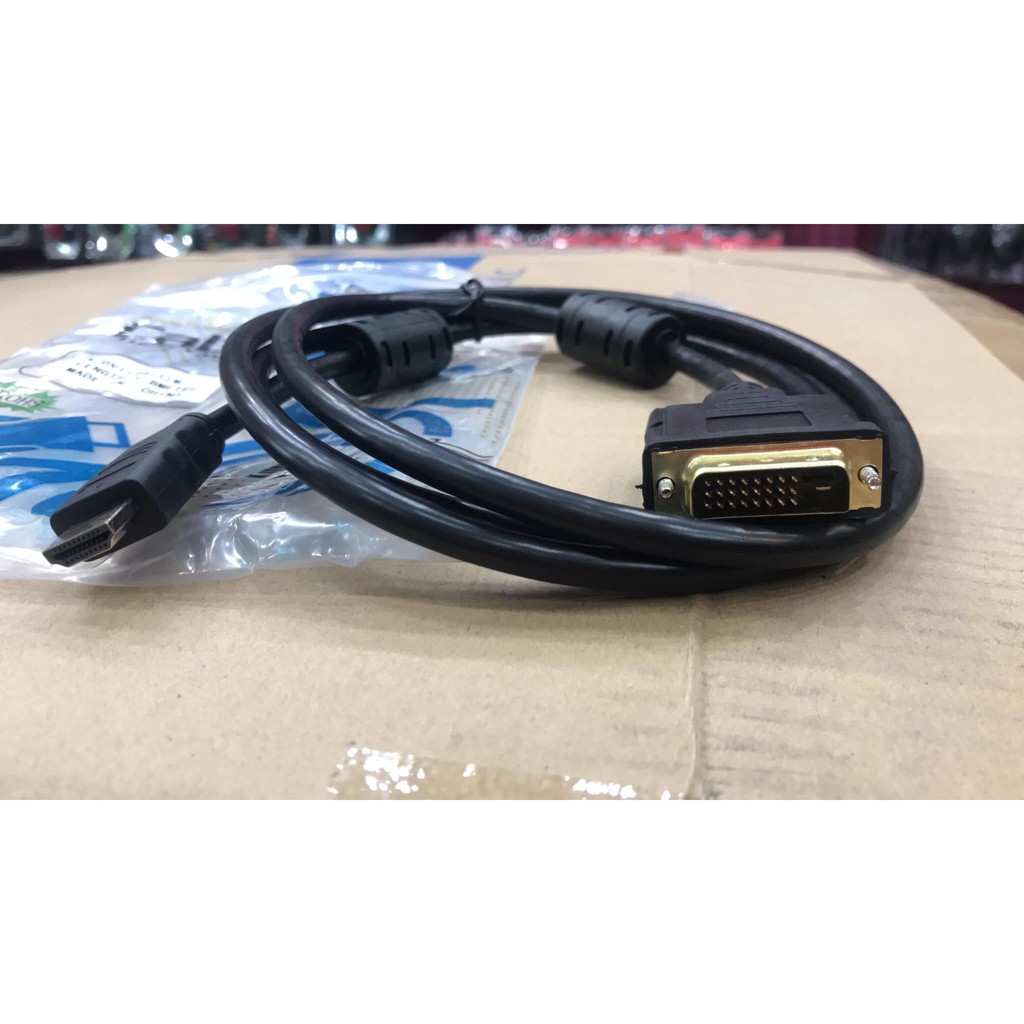 สาย-dvi-24-1-to-hdmi-1-8m-พร้อมส่ง-dvi-to-hdmi