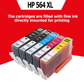 HP 564XL หมึก HP564XL ตลับหมึกสำหรับ HP 5520 6520 7520 5510 6510 7510 5514 5515 6380 5460 5520 3520