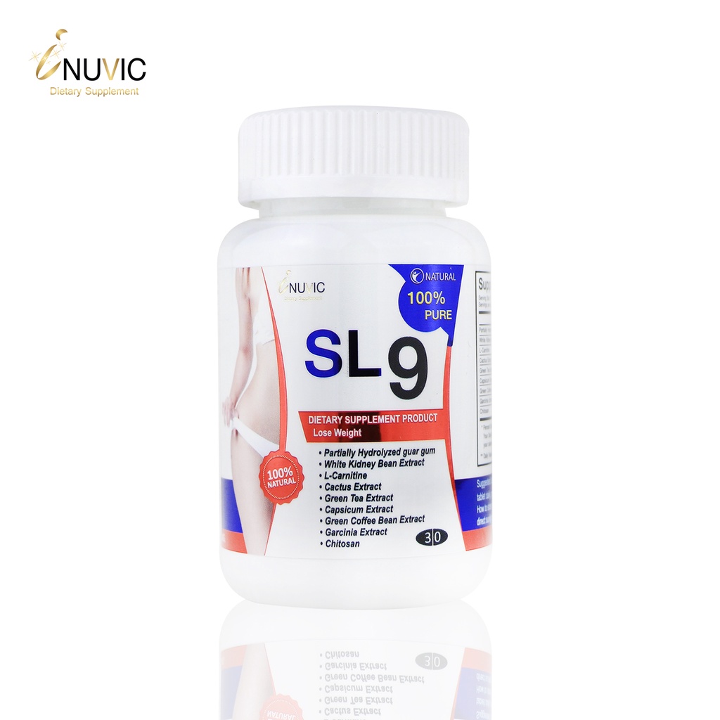 SL9 สารสกัดธรรมชาติ 9 ชนิด x 1 ขวด iNUVIC อินูวิค สารสกัดจากกระบองเพชร ...