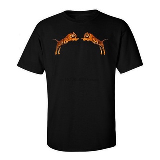 เสื้อยืดผ้าฝ้ายพิมพ์ลาย Yuanl5 {พร้อมส่ง เสื้อยืดแขนสั้น พิมพ์ลายเสือ Guci Siberian Tigers พลัสไซซ์ ไซซ์ XS-4xl สําหรับผ