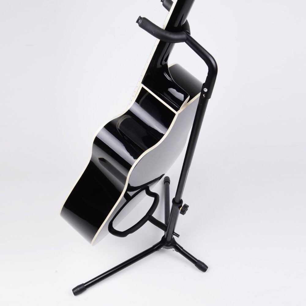 ขาตั้งกีตาร์โปร่ง-กีตาร์ไฟฟ้า-กีตาร์เบส-แบบ-3-ขา-guitar-stand-สีดำ