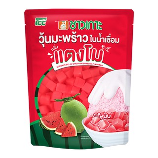 สินค้า ชาวเกาะ วุ้นมะพร้าวในน้ำเชื่อม (กลิ่นแตงโม)