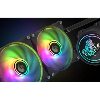 ภาพขนาดย่อของภาพหน้าปกสินค้าชุด น้ำปิด2ตอน CPU for AMD INTEL ARGB Fan 240 Symphony Cool Edition สินค้าใหม่ ราคาสุดคุ้ม พร้อมส่ง ส่งเร็ว ประกันไทย... จากร้าน cpu2day บน Shopee ภาพที่ 2