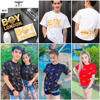 ภาพขนาดย่อสินค้าBOY LONDON  เสื้อยืด-บอยลอนดอน Cotton100% (Boy 03-06)