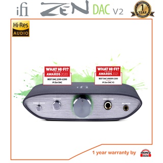 iFi Audio ZEN DAC V.2 DAC-Amp ตั้งโต๊ะแบบ USB รองรับ Hi-Res MQA และ XMOS 16-Core รับประกันศูนย์ไทย 1 ปี