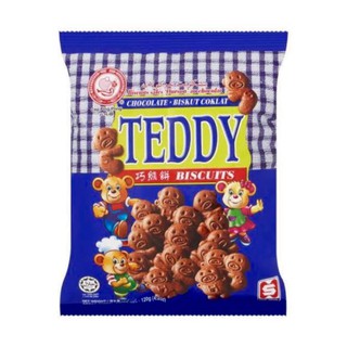 🧸 Teddy Chocolate Biscuits 120g เท็ดดี้ ช็อคโกแลต บิสกิต หมีเท็ดดี้
