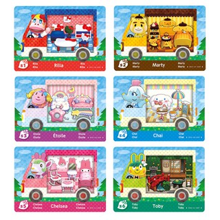 ภาพขนาดย่อของภาพหน้าปกสินค้าamiibo card animal crossing สำหรับ nintendo switchSanrio set 6 ใบ) จากร้าน godf6l บน Shopee