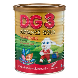 ภาพขนาดย่อของภาพหน้าปกสินค้าDG3 GOAT MILK นมแพะ สูตร 3 ขนาด 400g หรือ Dairy Goat Advance Gold 400g แถม DG3 gold ขนาด 29g จำนวน1 ซอง จากร้าน muii1412 บน Shopee ภาพที่ 3