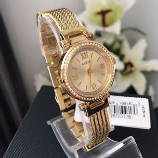 ภาพหน้าปกสินค้า🎀 (สด-ผ่อน) นาฬิกาสีทอง W1009L2 U1009L2 Mini Crytal Gold Dial Ladies Watch หน้าปัด 26.5 มิล ที่เกี่ยวข้อง