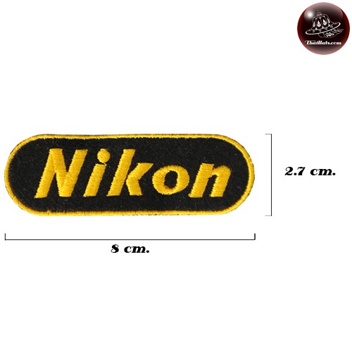 ภาพหน้าปกสินค้าอาร์มติดเสื้อ Nikon ตัวรีดติดเสื้อNikon  อาร์มรีดติดเสื้อNikon อาร์มปักติดเสื้อNikon จากร้าน gjeeshop บน Shopee