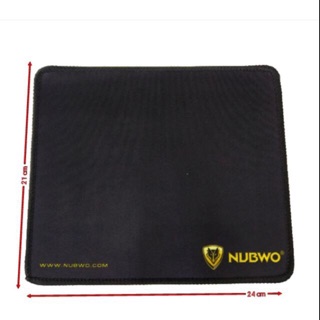 สินค้า แผ่นรองเม้าส์แบบผ้า Mouse Pad  (แบบผ้า) NUBWO NP001