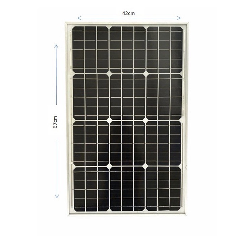 แผงโซล่าเซลล์mono-40w-18v