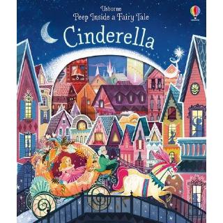 DKTODAY หนังสือ USBORNE PEEP INSIDE A FAIRY TALE: CINDERELLA