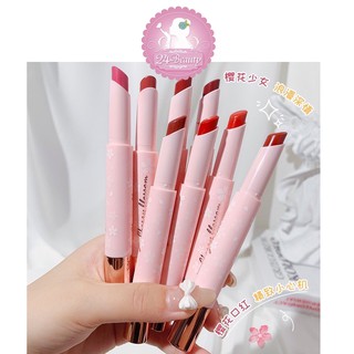 สินค้าใหม่ 💄 gecomo cherry blossom lipstick pen ลิปสติก ติดทน กันน้ำ เนื้อแมท