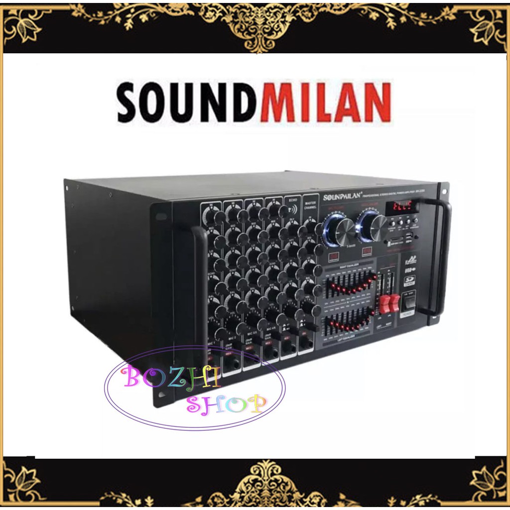 เครื่องขยายเสียงกลางแจ้ง-เพาเวอร์มิกเซอร์-แอมป์หน้ามิกซ์-power-amplifier-800w-rms-มีบลูทูธ-usb-sd-card-fm