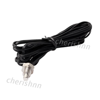 chin NTC 10K Thermistor Temperature Sensor M8 Thread Probe Cable 1m 2m 3m Waterproof