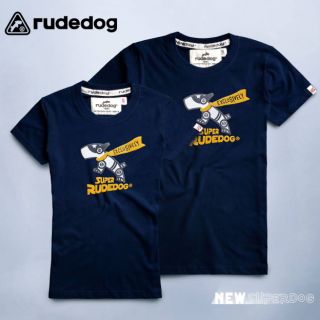 Rudedog เสื้อยืด รุ่น New Super สีกรม