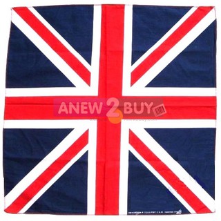 ภาพหน้าปกสินค้าผ้าพันคอ ผ้าโพกหัว ลายธงอังกฤษ (Bandana UK Flag Union Jack England Badge) ซึ่งคุณอาจชอบราคาและรีวิวของสินค้านี้