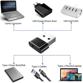 usb  ตัวผู้ เข้ากับ usb type c otg อะแดปเตอร์ usb-c แปลงประเภท -c อะแดปเตอร์สำหรับ For samsung s10 xiaomi mi 9 oneplus 7