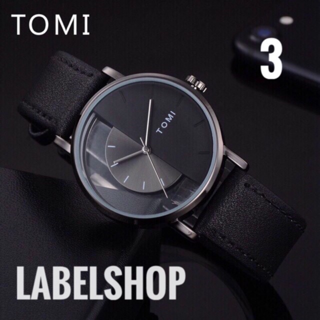 ภาพสินค้าลดไฟลุก นาฬิกา Tomi % รุ่น Half leaf ฟรีกล่อง มีเก็บเงินปลายทาง จากร้าน labelshop บน Shopee ภาพที่ 2