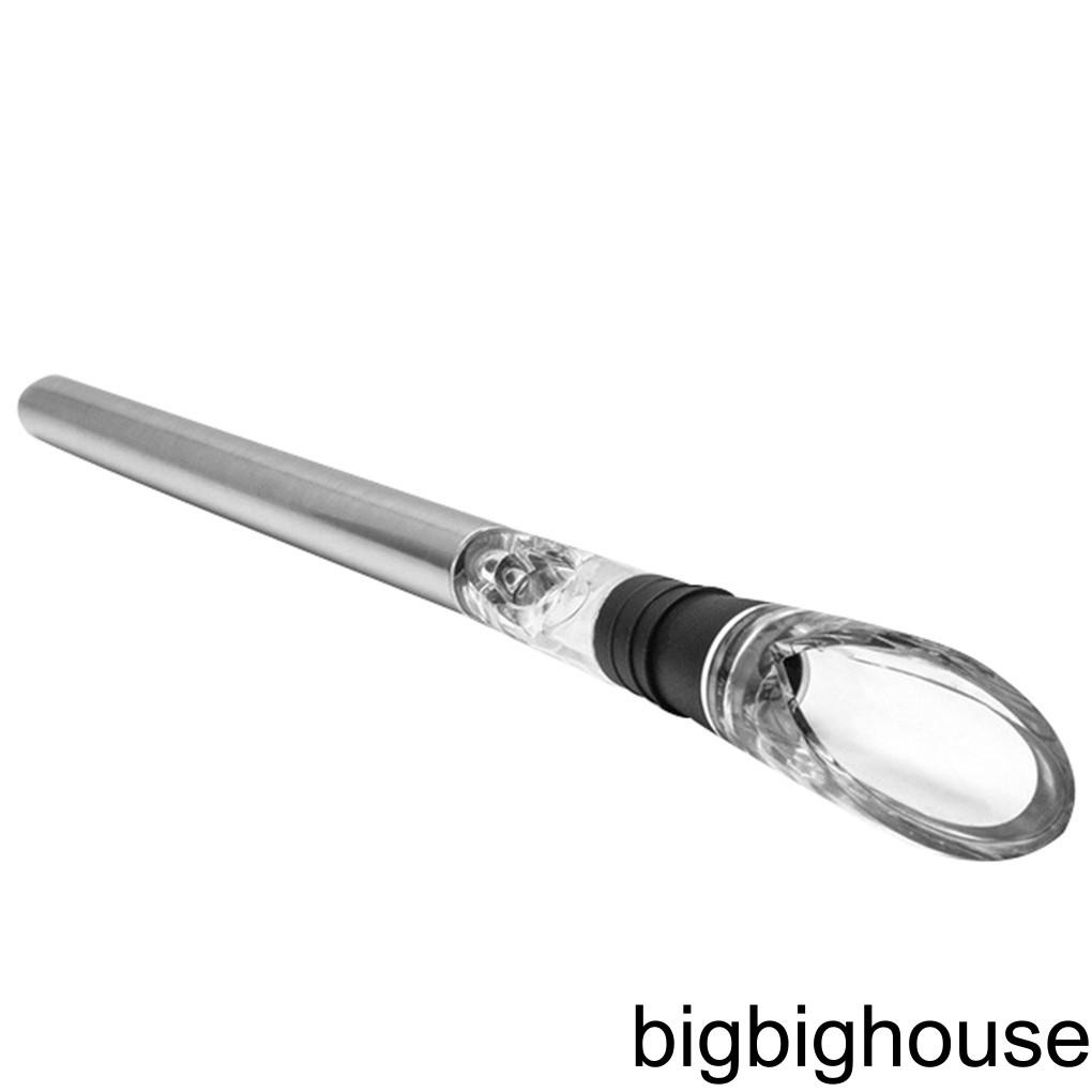 [Biho] Portable Wine Bottle Cooler Stick Stainless Steel Wine Chilling