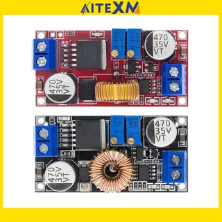 5A DC To DC CC CV Lithium แผ่นบอร์ดโมดูลเชื่อมต่อแบตเตอรี่ Step Down สําหรับ Xl4015 E1