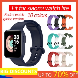 การเปลี่ยนสายนาฬิกา Xiaomi Mi Watch Lite สำหรับ Mi Watch Lite สำหรับ Xiaomi Redmi Watch Global Version สายนาฬิกาอัจฉริยะ