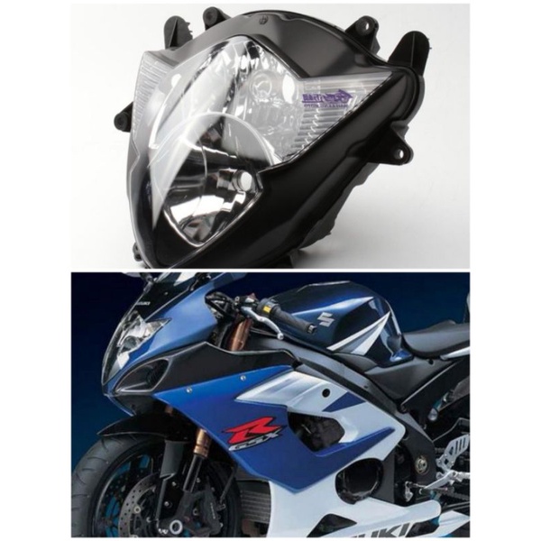 ชุดไฟหน้าsuzuki-gsx-r1000-k5ปี2005-2006-gsx650fชุดไฟหน้า-gsx-k5-ชุดไฟหน้า-gsxr1000-k5ชุดไฟหน้าบิ๊กไบค์ทุกรุ่น