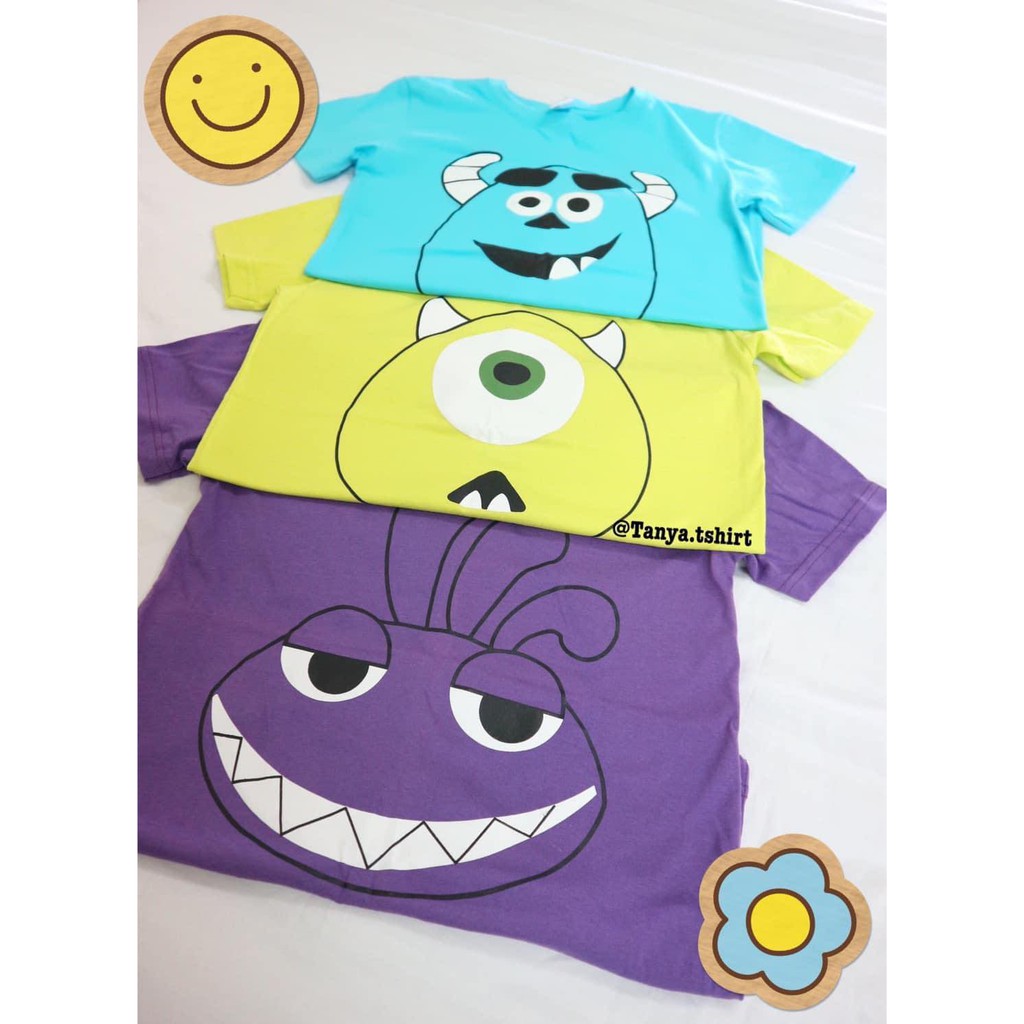 เสื้อยืดลายการ์ตูนมอนเตอร์อิงค์-monster-inc-ver-3