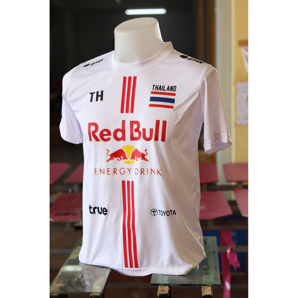 ใหม่ล่าสุด-เสื้อคอกลม3แถบ-red-bull-ราคา-199-บาท