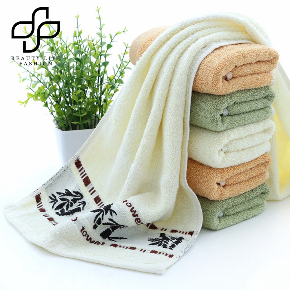 beauty-bamboo-fiber-face-hand-bath-towels-absorbent-wash-cloths