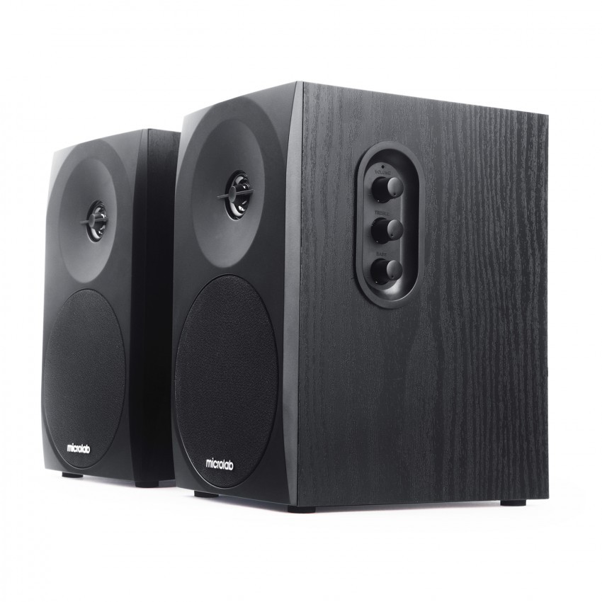 microlab-b70bt-monitor-speaker-ลำโพงมอร์นิเตอร์-ซับทำจากไม้-รองรับบลูทูธ-black