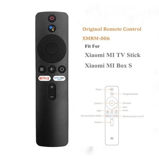 Xmrm-006 กล่องรับสัญญาณสมาร์ททีวี บลูทูธ ควบคุมด้วยเสียง RF สําหรับ Xiaomi MI Box S MDZ-22-AB XMRM-006