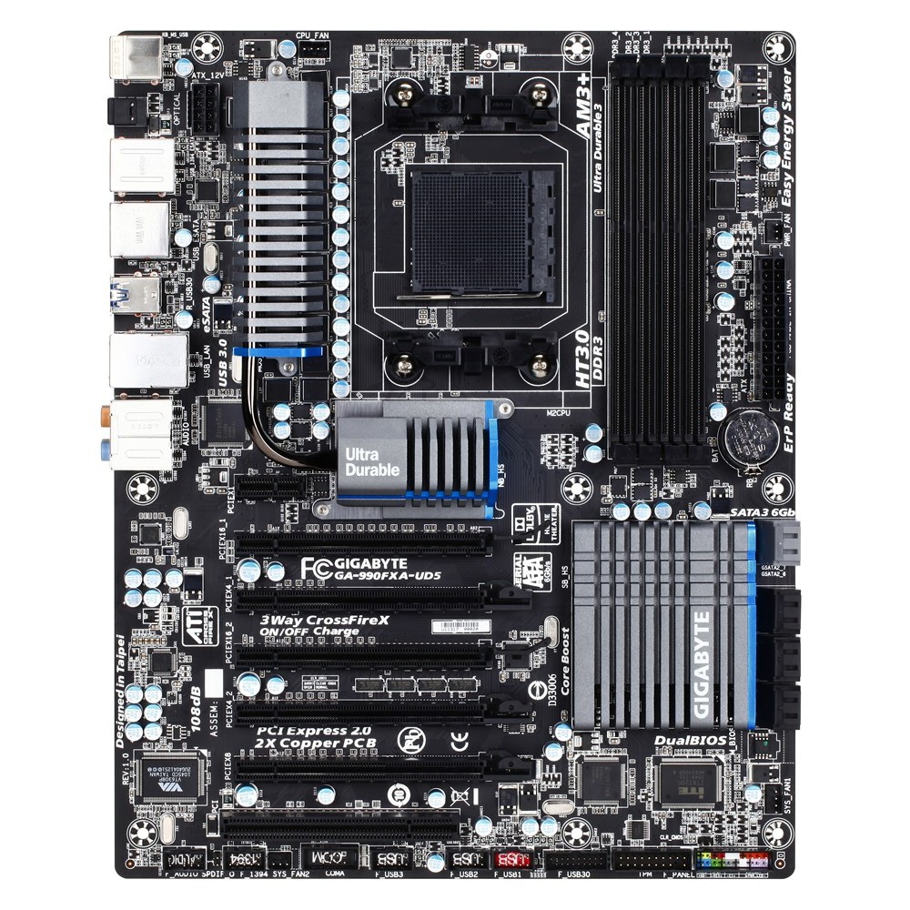 mainboard-amd-gigabyte-990fxa-ud5-socket-am3-มือสอง-พร้อมส่ง-แพ็คดีมาก-แถมถ่านไบออส