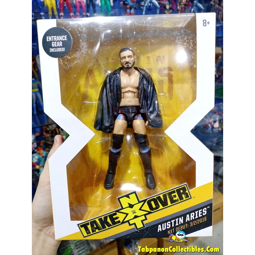 WWE Basic #71 – Action Figure Austin Aries – Scala Superstar 6 Pollici, Articolata, Dettagli Autentici