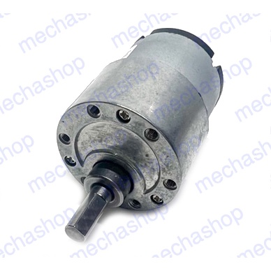 ดีซีเกียร์มอเตอร์-ดีซีมอเตอร์-dc-gear-motor-jgb-520-12v-24v-7-200rpm-dc-gear-motor-eccentric-shaft-520-ขนาด-dia-37mm