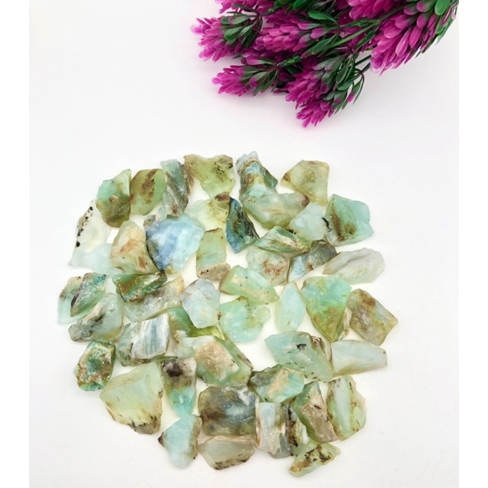 ภาพสินค้า100% Natural Raw Peruvian Blue Opal GemStone / Top High Premium Quality Opal / Genuine Blue Opal / Rough Gemstone Bulk. จากร้าน lapisbkk บน Shopee ภาพที่ 8