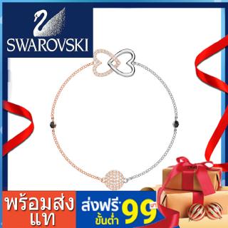 พร้อมส่ง แท Swarovski กำไล   SWA REMIX หัวเข็มขัดแม่เหล็กที่มองไม่เห็น คริสตัล แฟชั่น 5375199