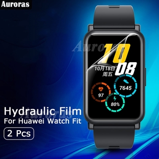 ( 2 ชิ้น ) ฟิล์มกันรอยหน้าจอสําหรับ Huawei Watch Fit