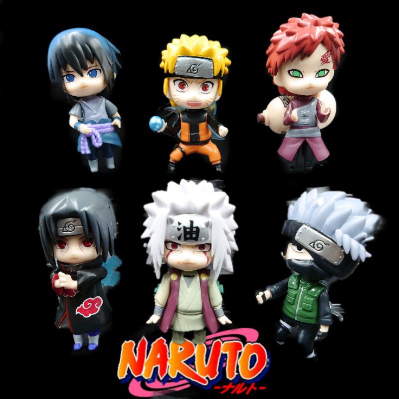 ภาพหน้าปกสินค้าโมเดล นารูโตะ Naruto ขนาด 10 Cm 12 แบบ Set 4 น่ารักแบบสุดๆ ราคาถูก มีอาวุธ หรือ เอฟเฟกต์ ด้านหลัง ห้ามพลาด พร้อมส่งจ้า