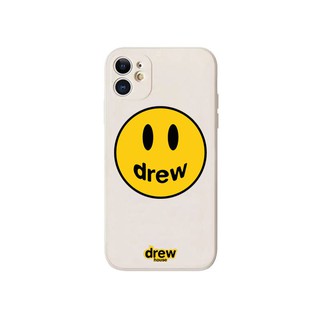 จัสติน บีเบอร์ไทด์ แบรนด์ Drew ยิ้ม Apple เคสโทรศัพท์ iphone12promax รวมทุกอย่าง 11 ของเหลว xr นุ่ม