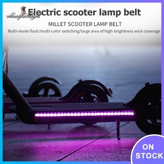 ✿cheerfulhigh✿Professional M365 Pro Electric Scooter Waterproof Light Strip Chassis Night Bar Lamp✿