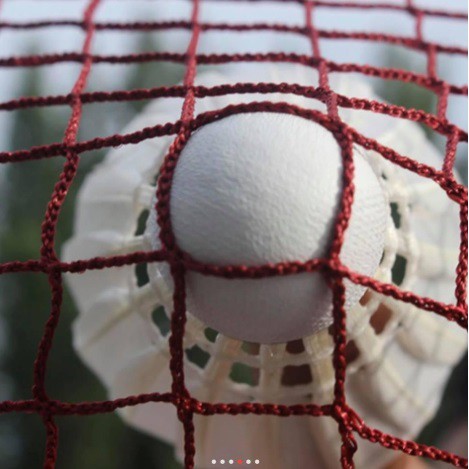 ภาพสินค้าเน็ตแบดมินตัน Badminton nets (สีแดง) จากร้าน nattaponuchai บน Shopee ภาพที่ 5