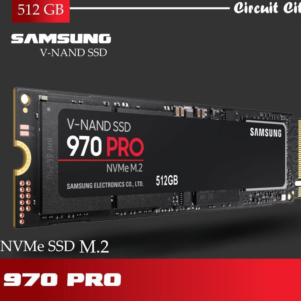 Samsung 512GB 970 PRO M.2 NVMe SSD 512GB Shopee Thailand